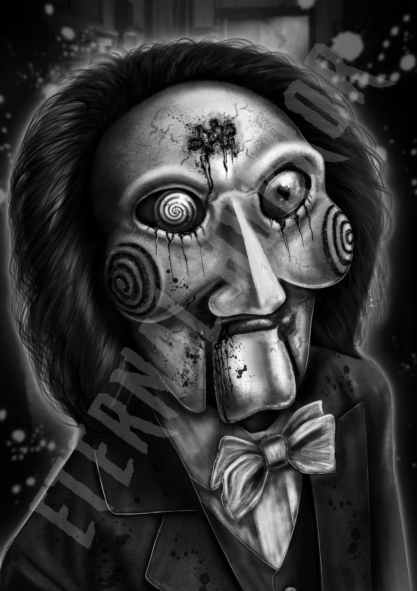 Billy The Puppet Saw Print