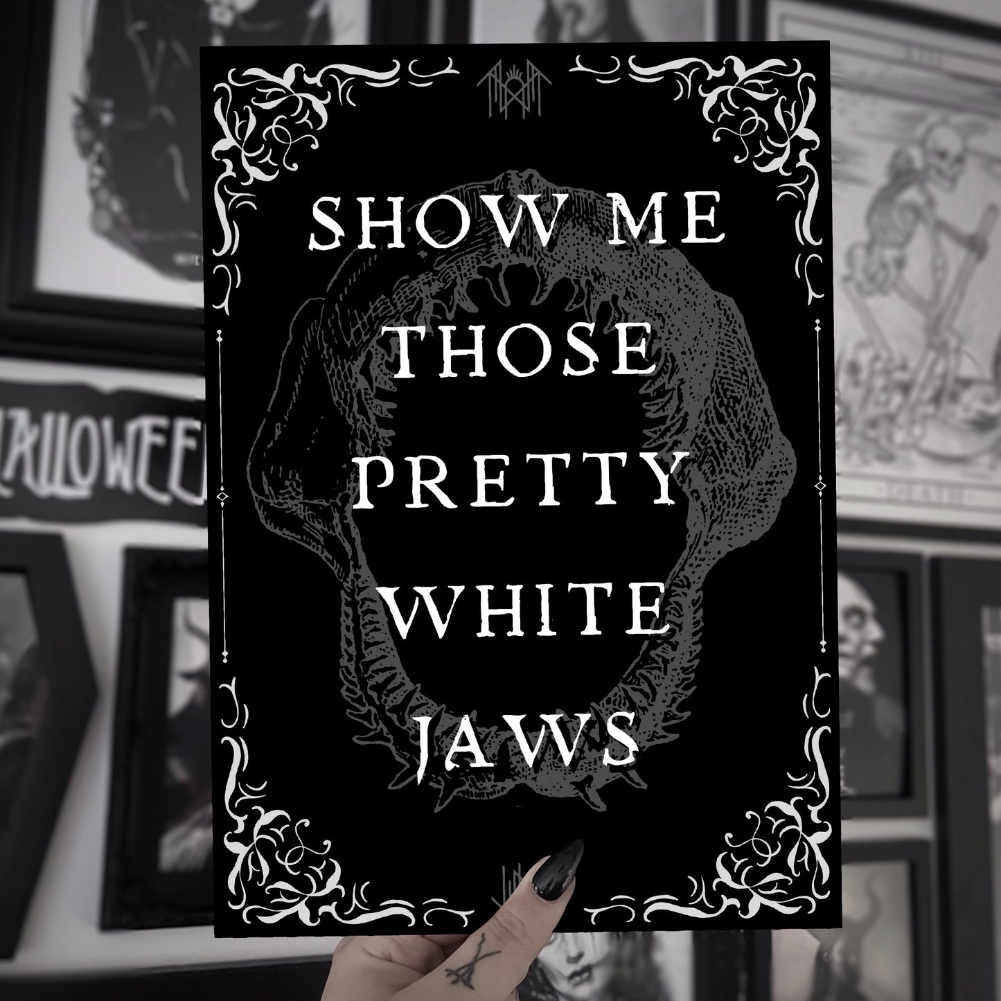 Jaws A5 Quote Print