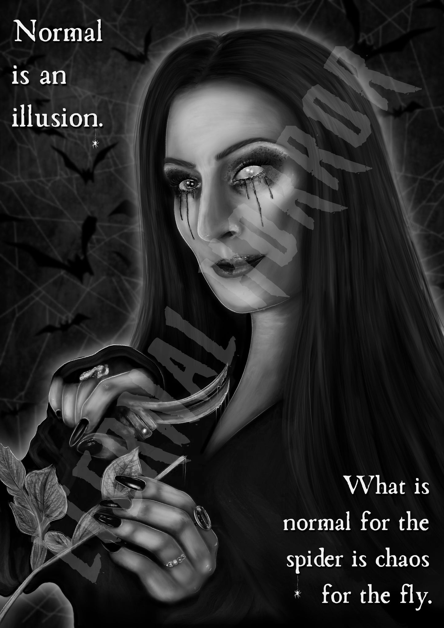 Morticia Addams 2.0 Print