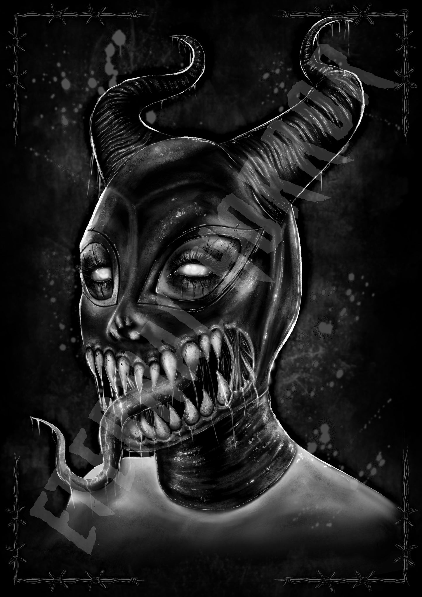 Rubber Demon Print