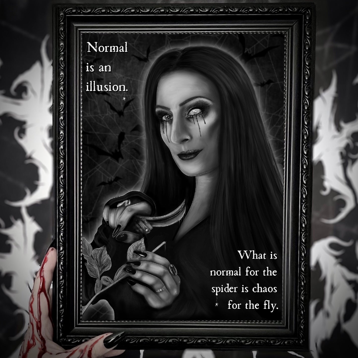 Morticia Addams 2.0 Print