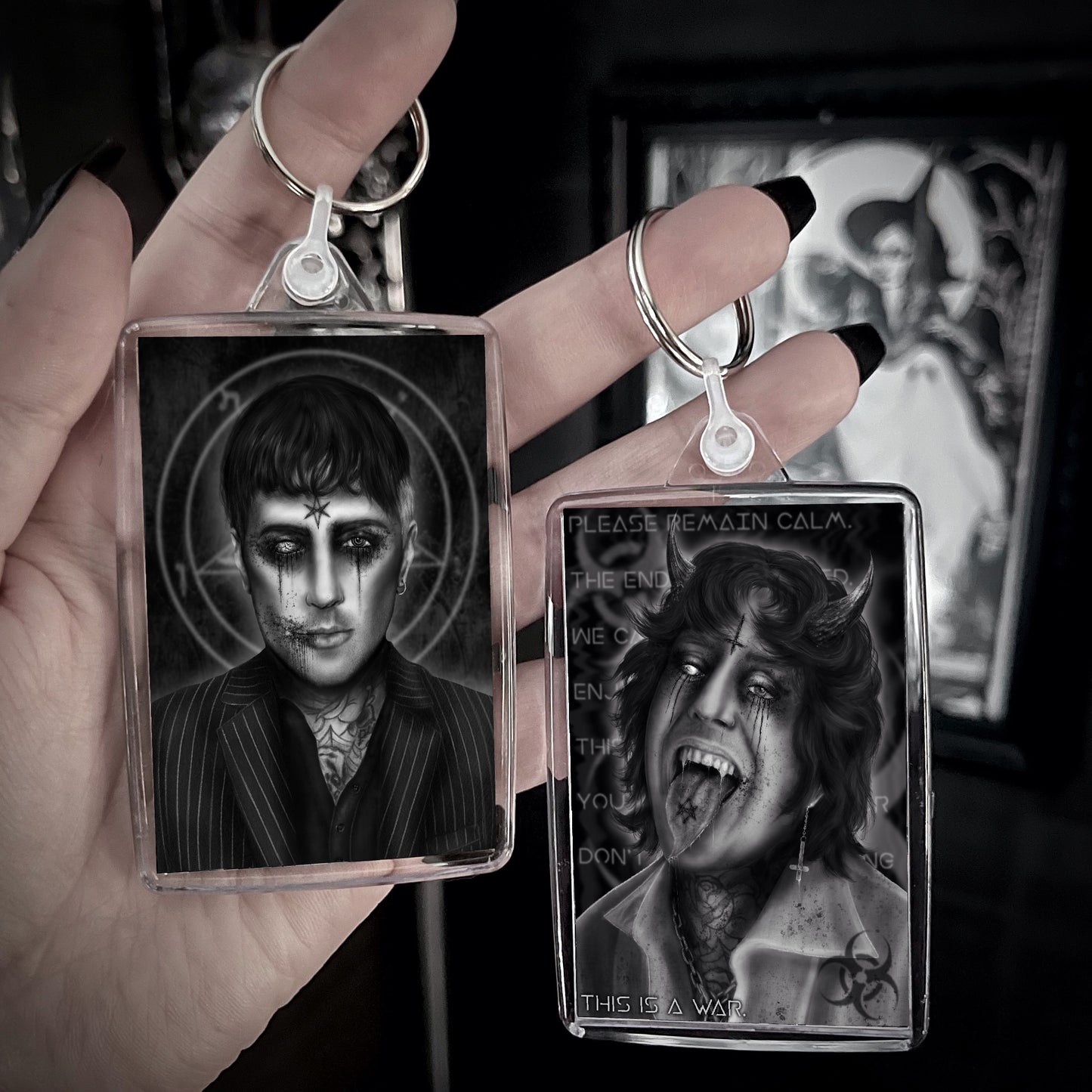 Oli Sykes Keyring