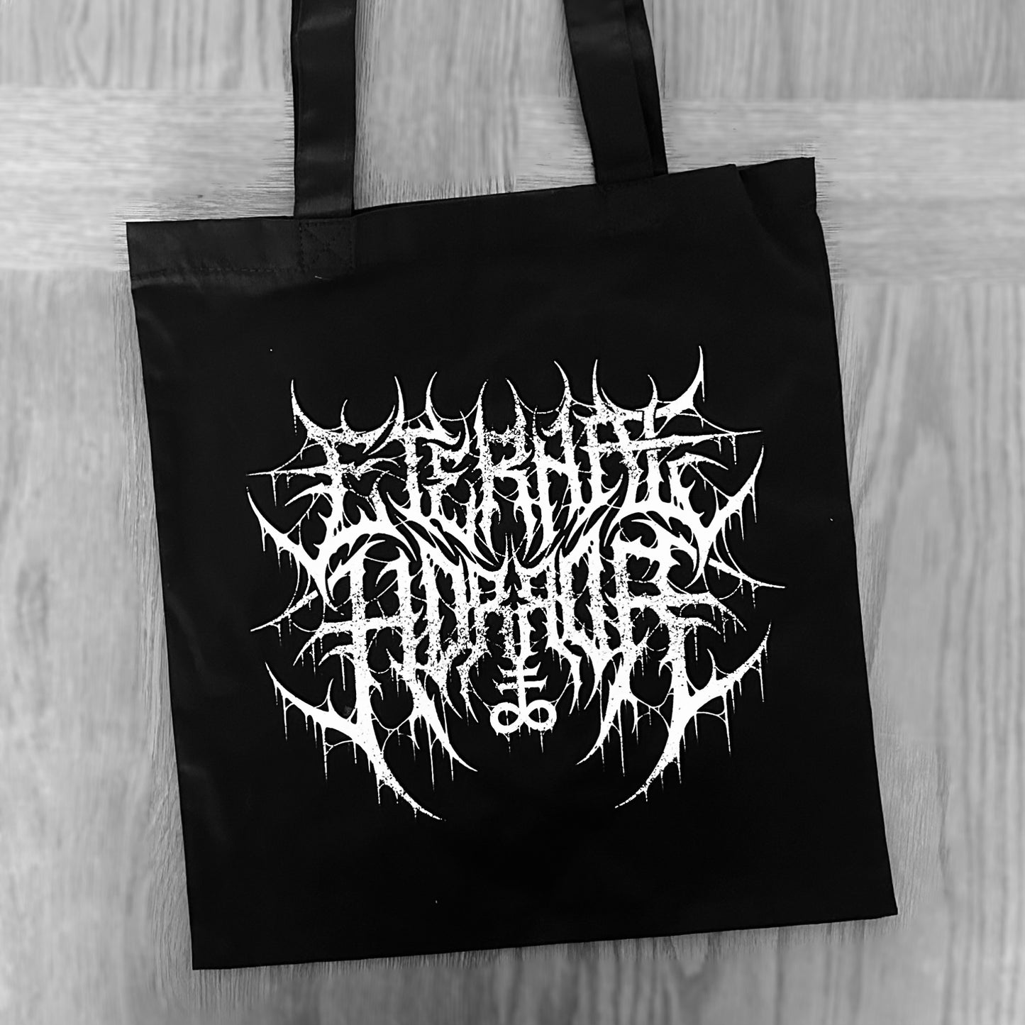 SALE Eternal Horror Distressed Logo Tote