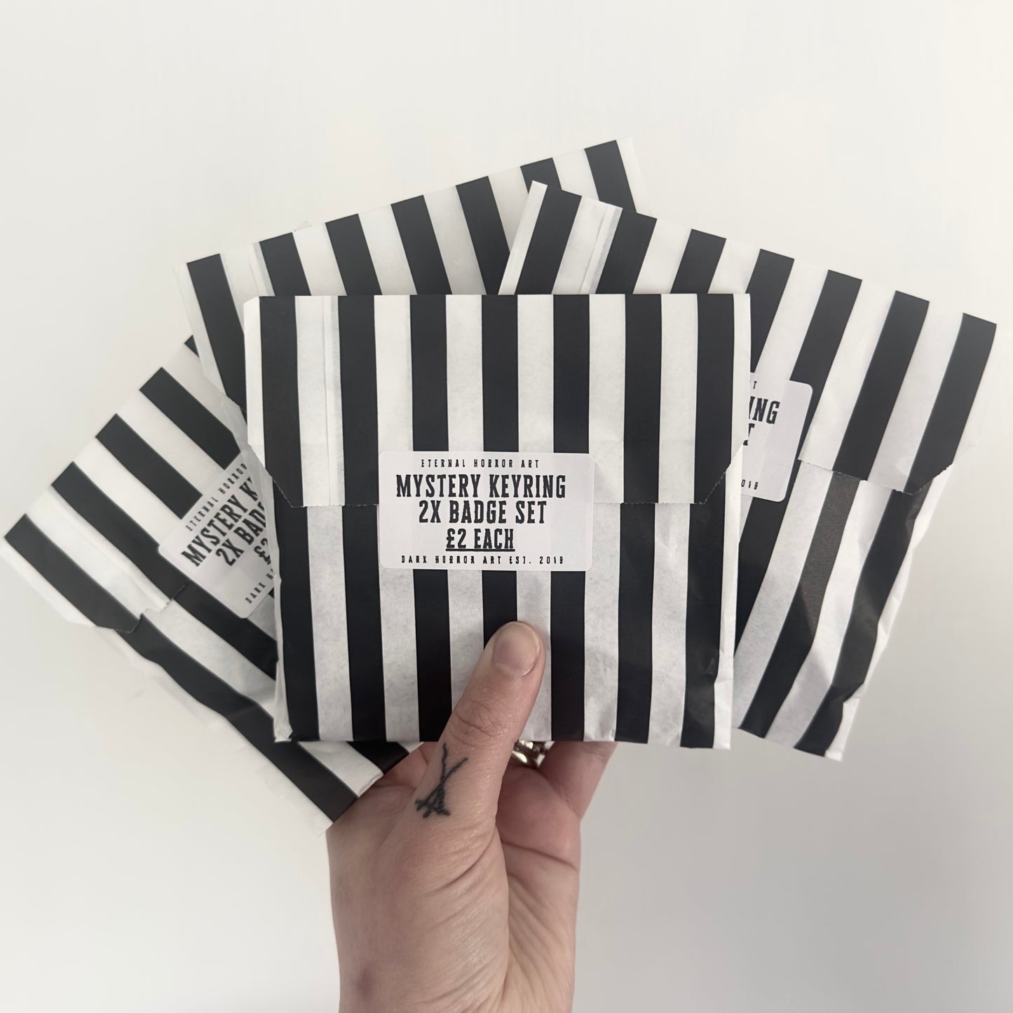 Mystery Keyring & Badge Pack