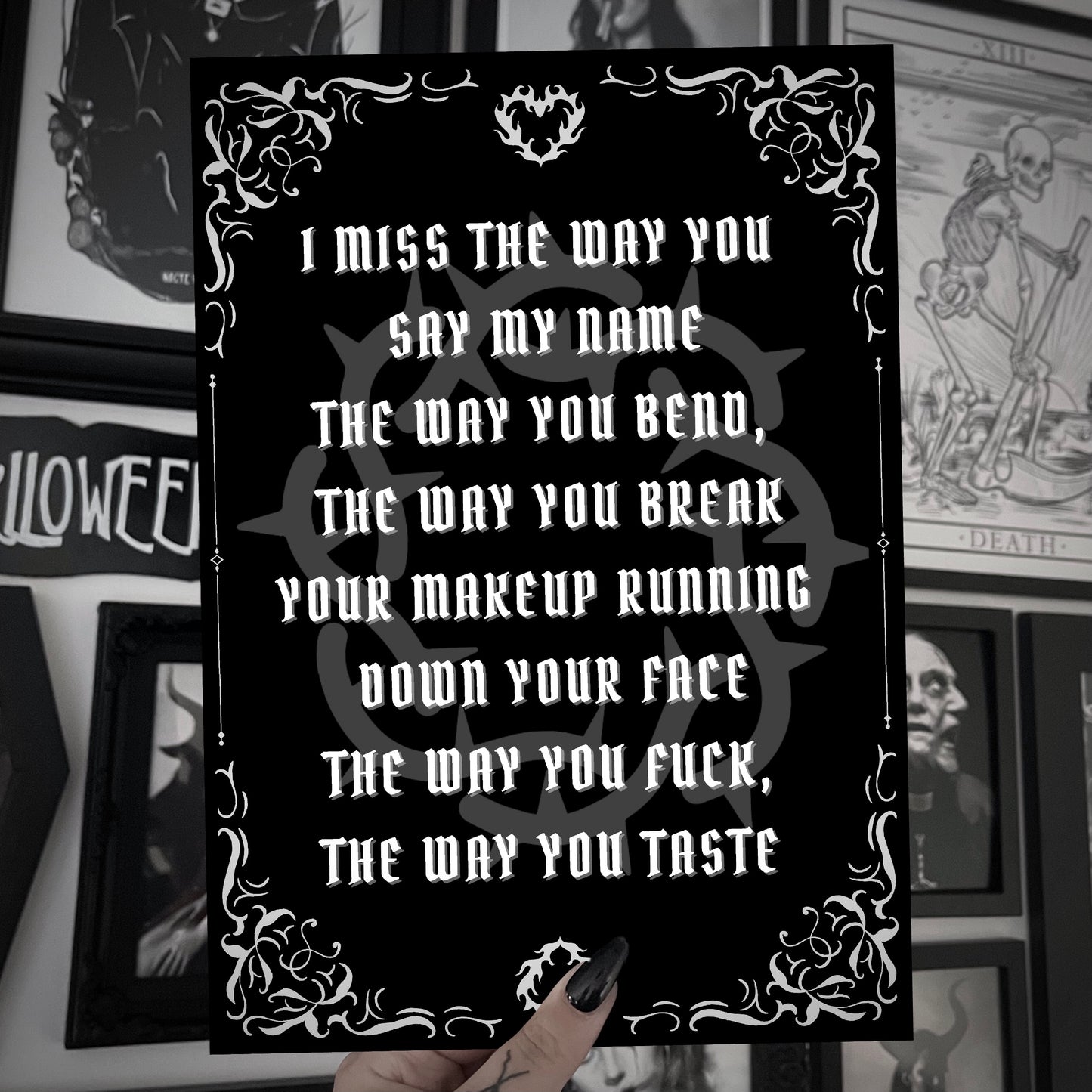 Death Of Peace of Mind A5 Quote Print
