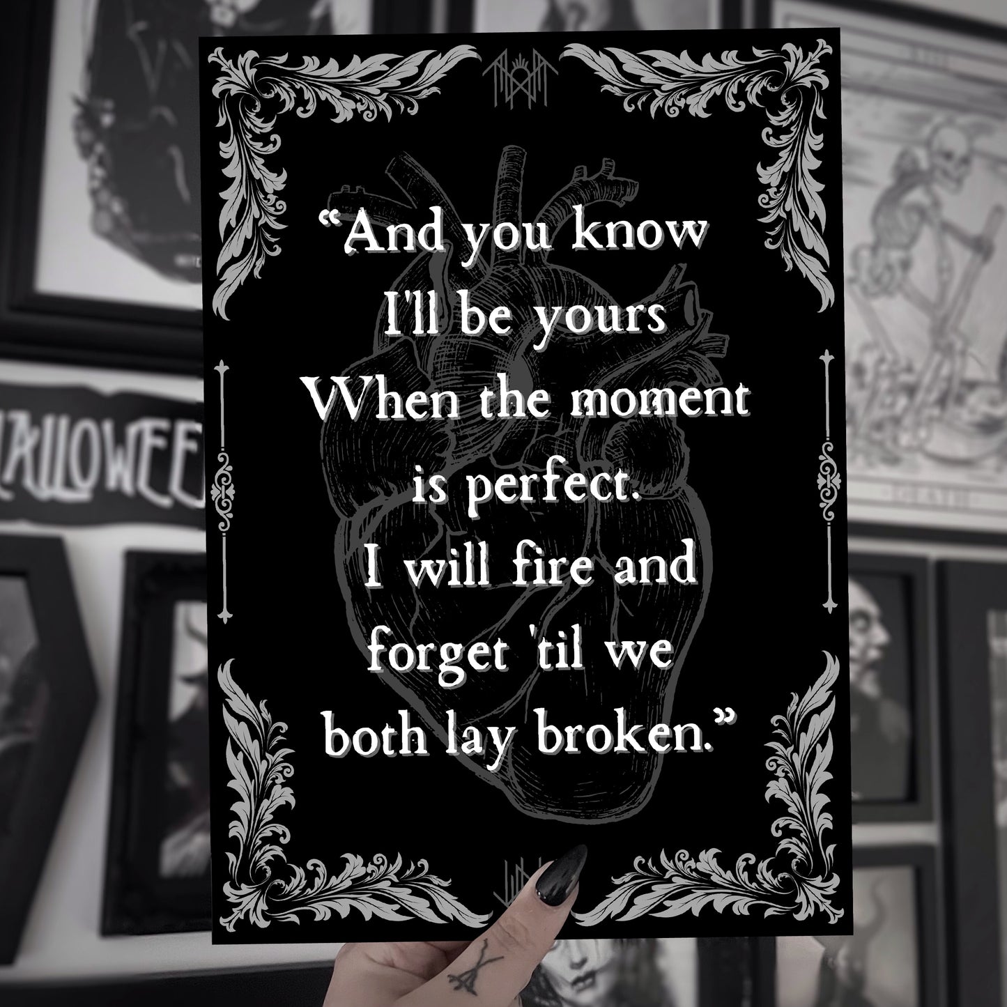 Take Aim A5 Quote Print