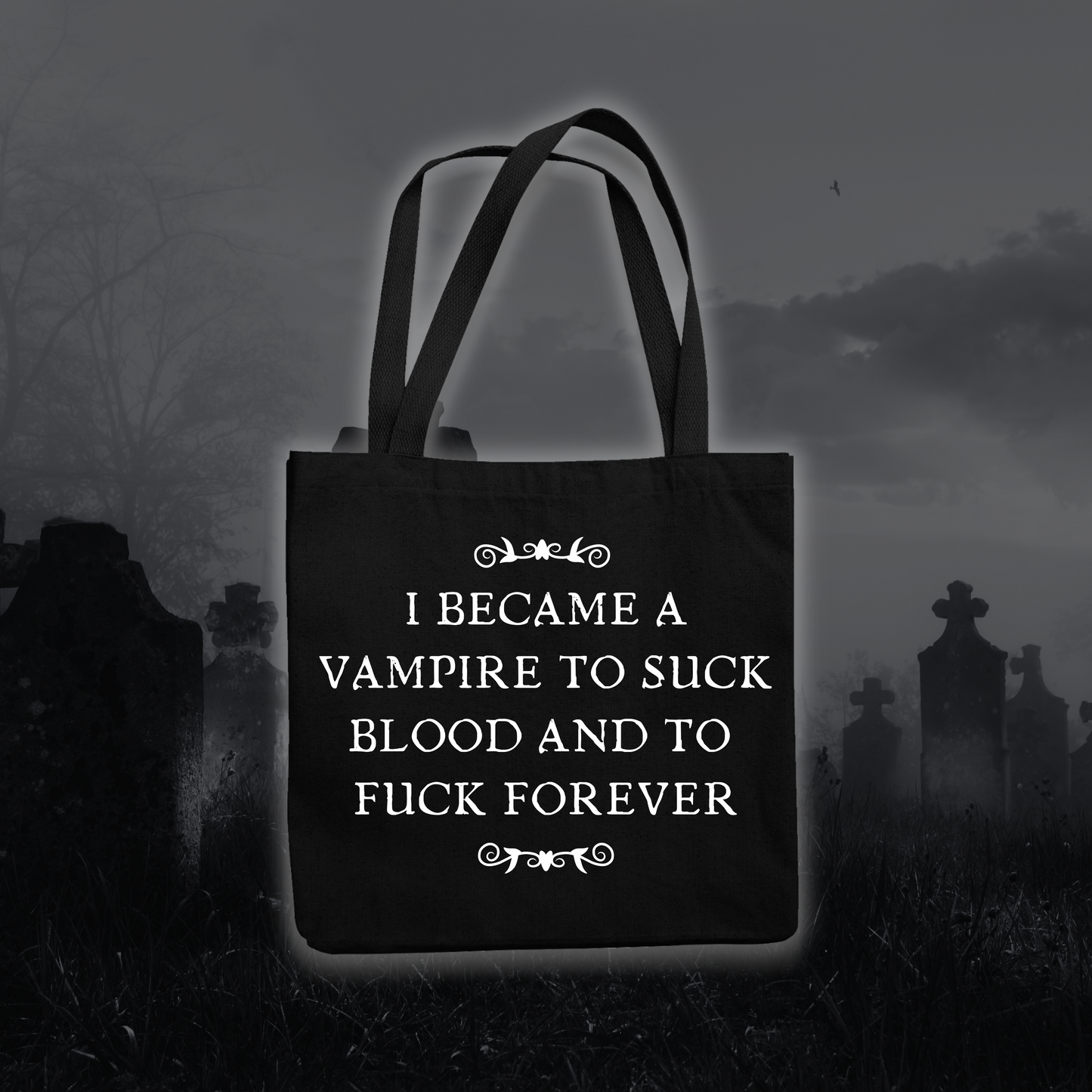 SALE Laszlo Vampire Tote Bag