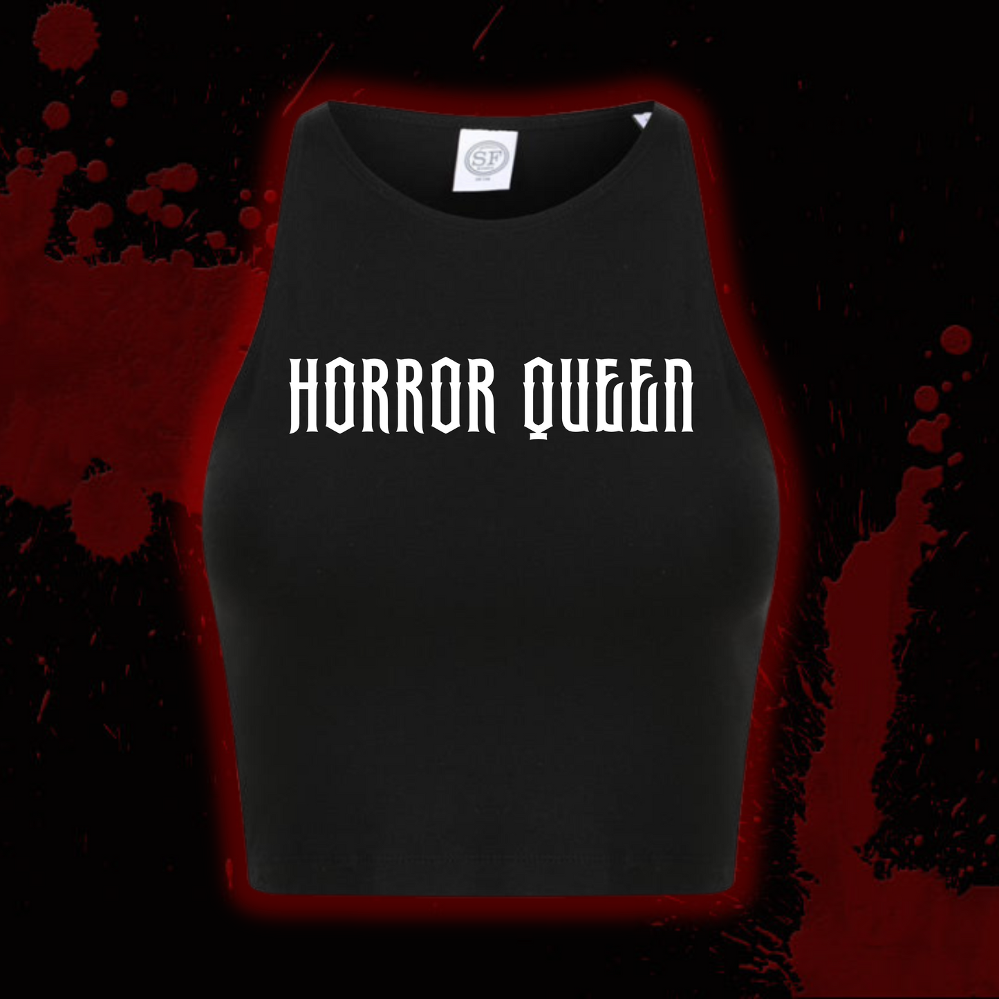 Horror Queen Crop Top