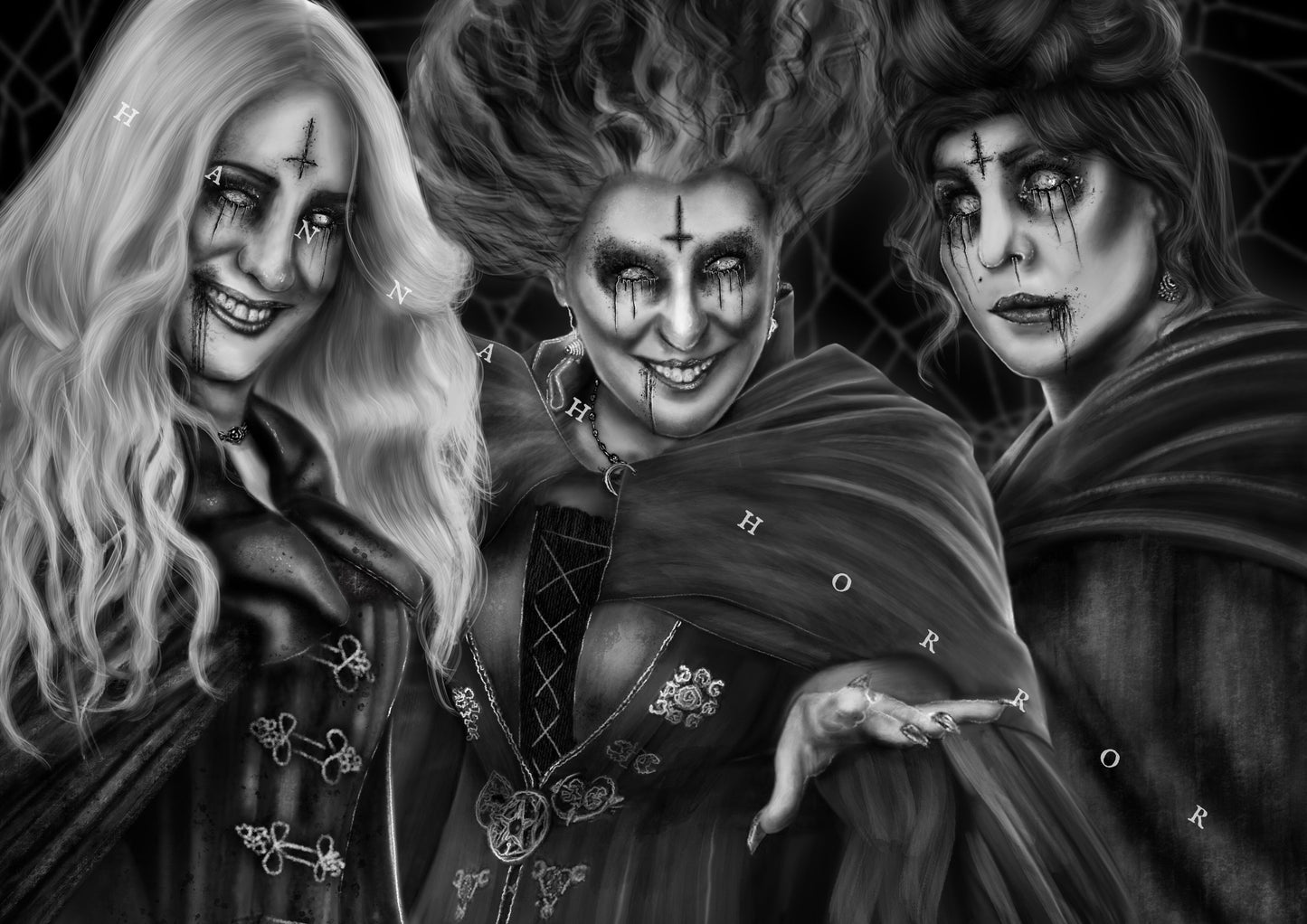 SALE Hocus Pocus Sanderson Sisters Witch Art Print
