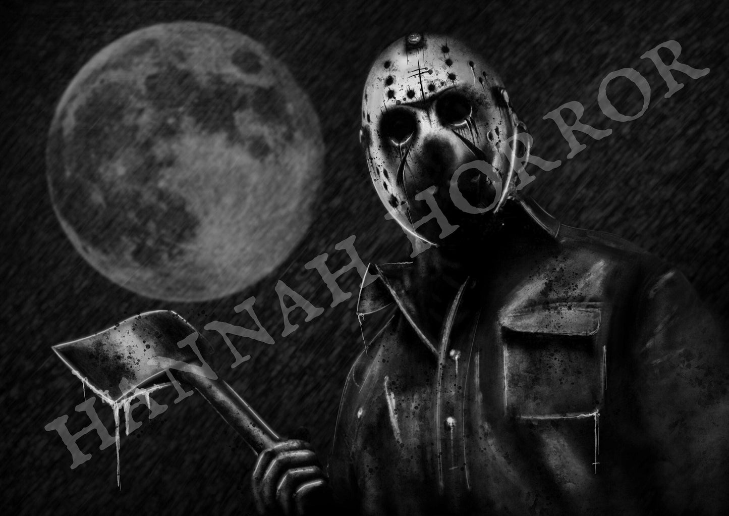 Jason Voorhees Friday 13th Print