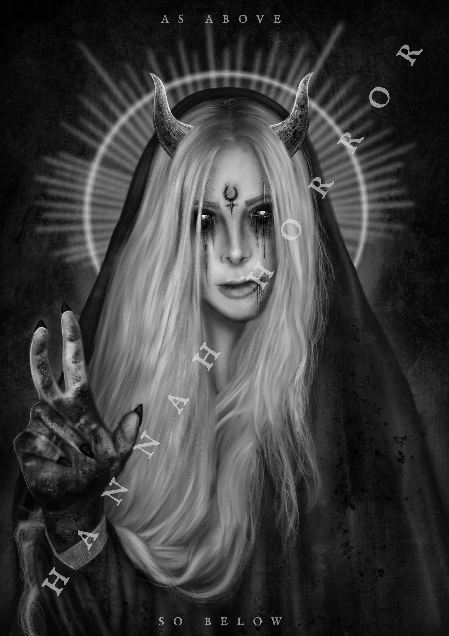 Maria Brink In This Moment Print