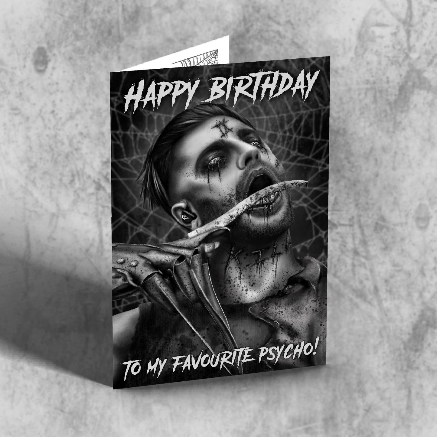 Spencer Charnas Ice Nine Kills Birthday Card