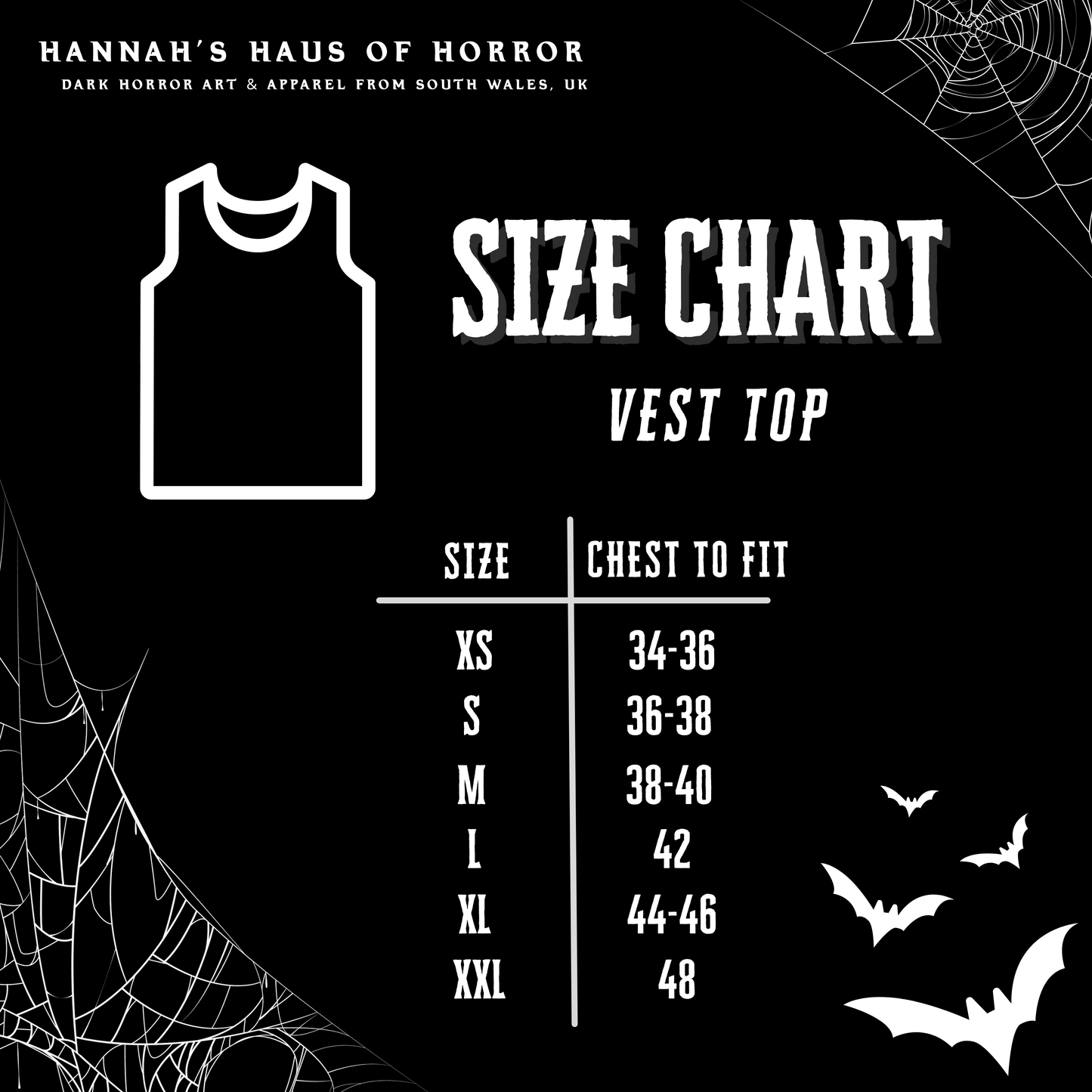 Eternal Horror Metal Logo Unisex Vest