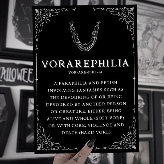 Vore Quote Print