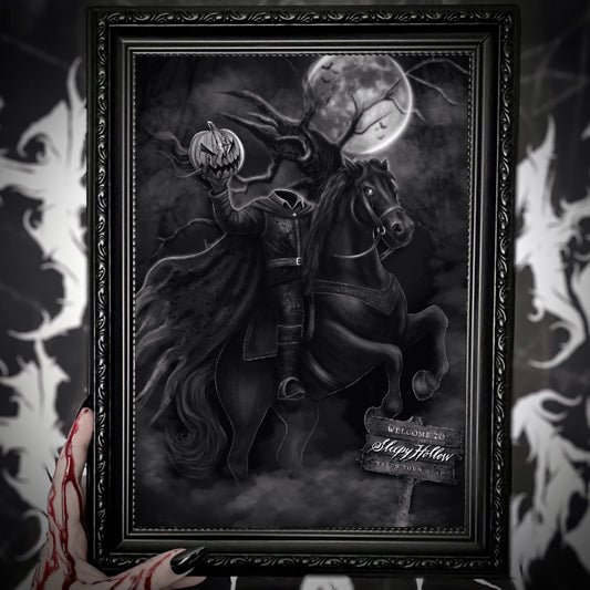Headless Horseman Sleepy Hollow Print