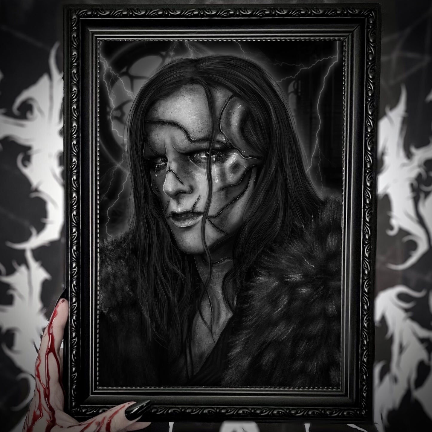 The Creature - Frankenstein 2025 A4 Print