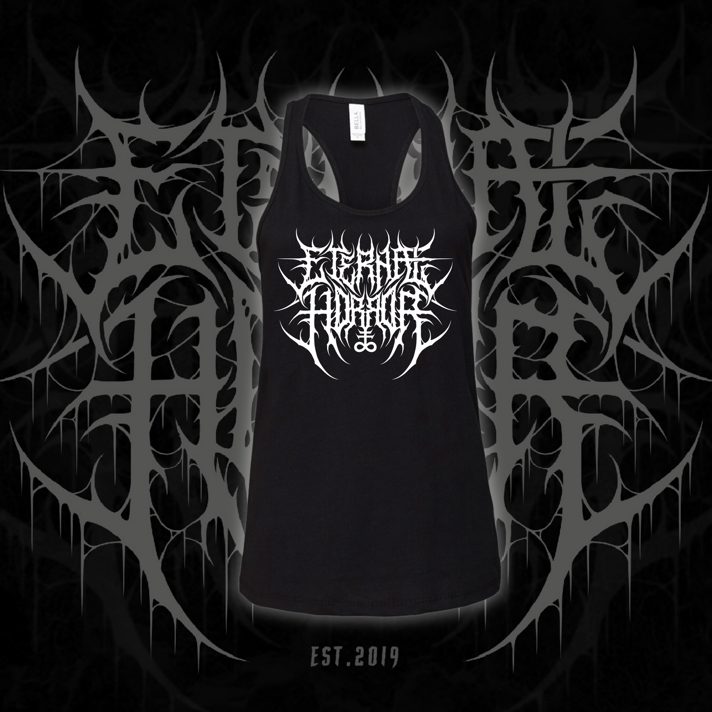 Eternal Horror Ladies Racerback Tank Top