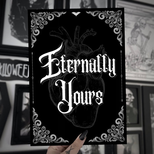 Eternally Yours A5 Quote Print