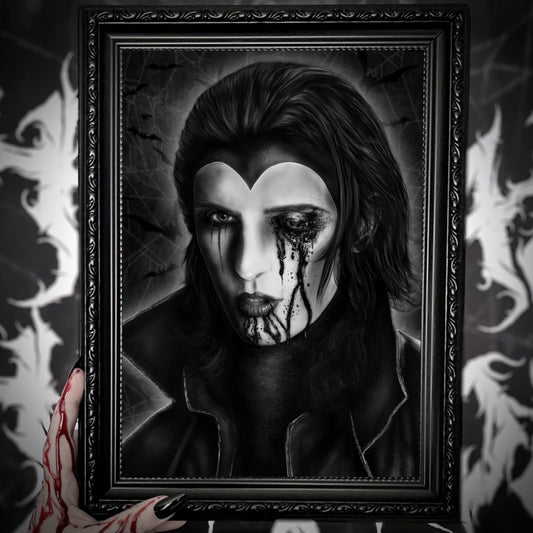 Will Gould Creeper Gothic Portrait Print