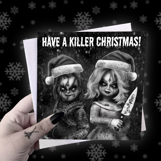 Chucky & Tiffany Christmas Card