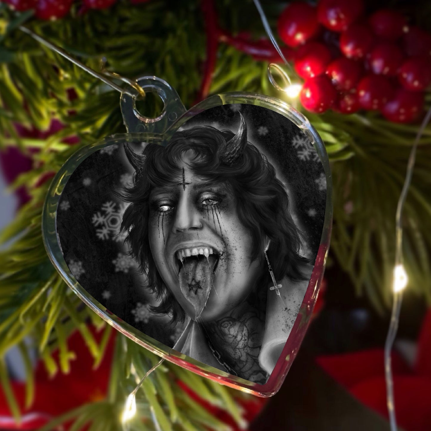 Oli Sykes Christmas Tree Decoration Charm