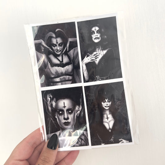 SALE Women of Horror Stickerpack