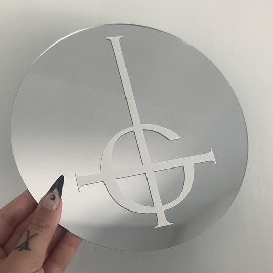 Ghost Grucifix Wall Mirror 20cm