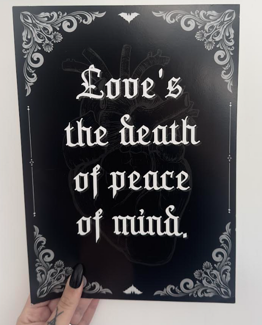 Bad Omens A4 Quote Print