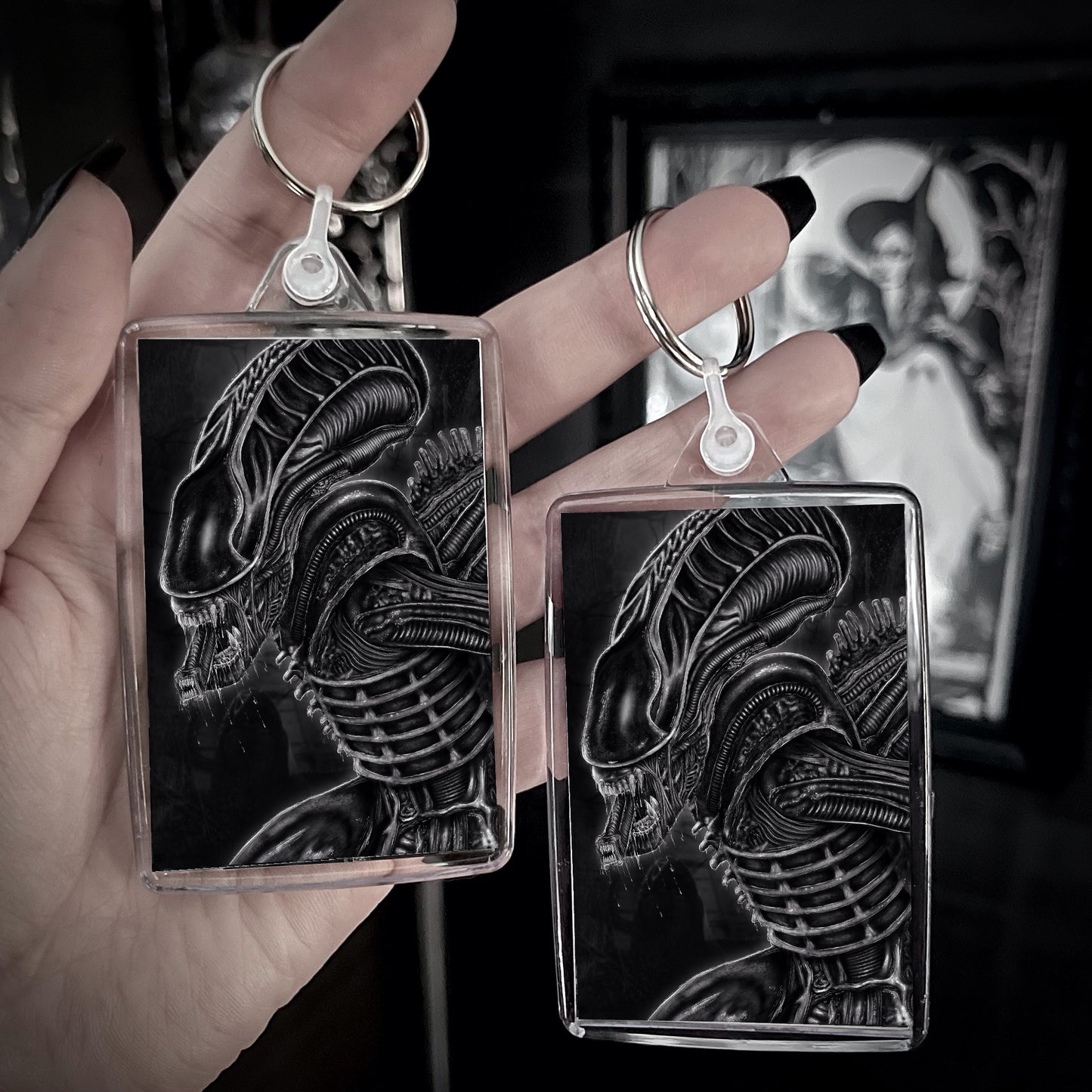 Xenomorph Keyring