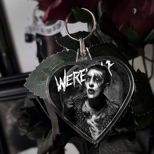 Chris Motionless Valentine's Heart Keyring