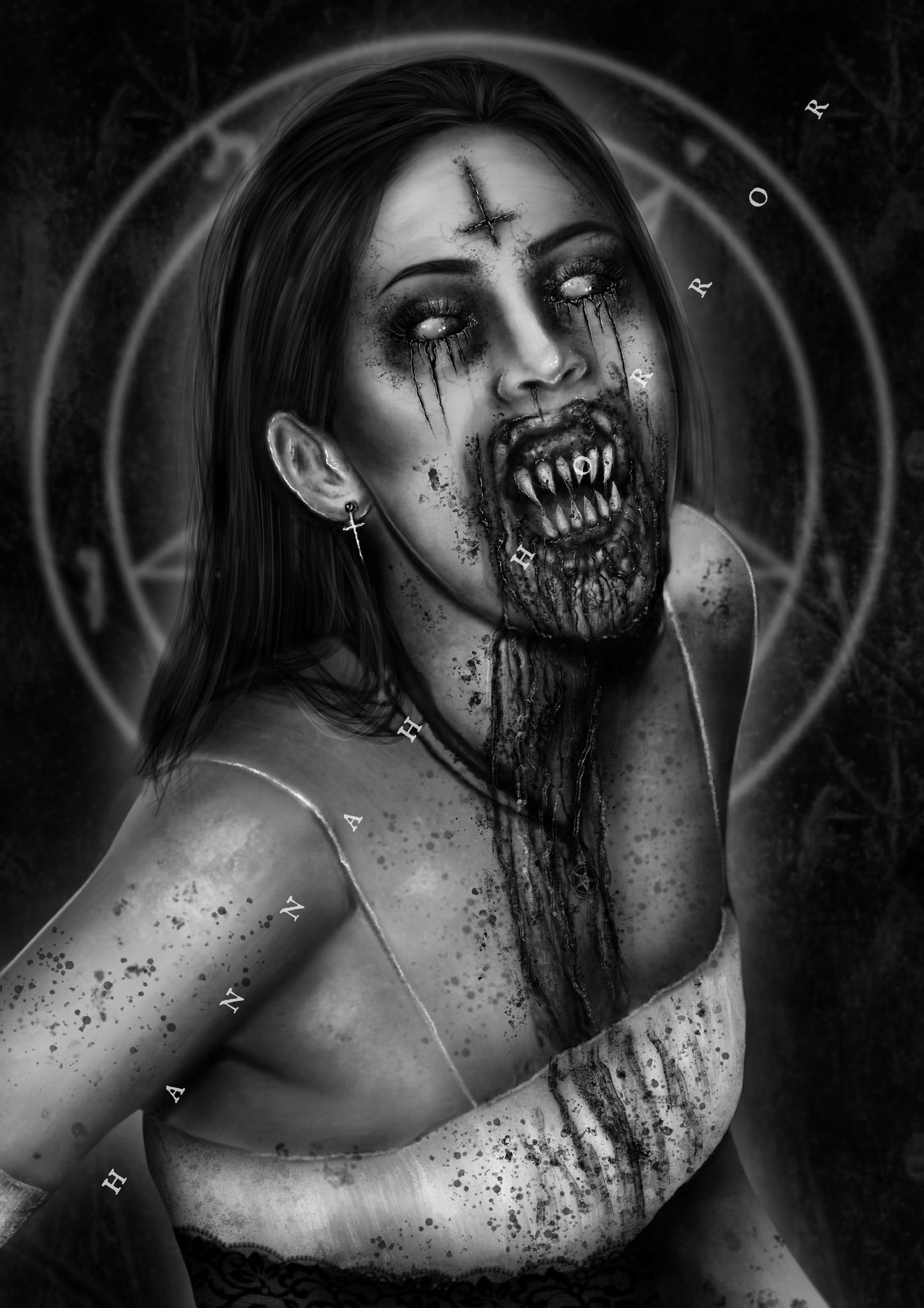 Jennifer's Body Jennifer Check Gothic Horror Art Print