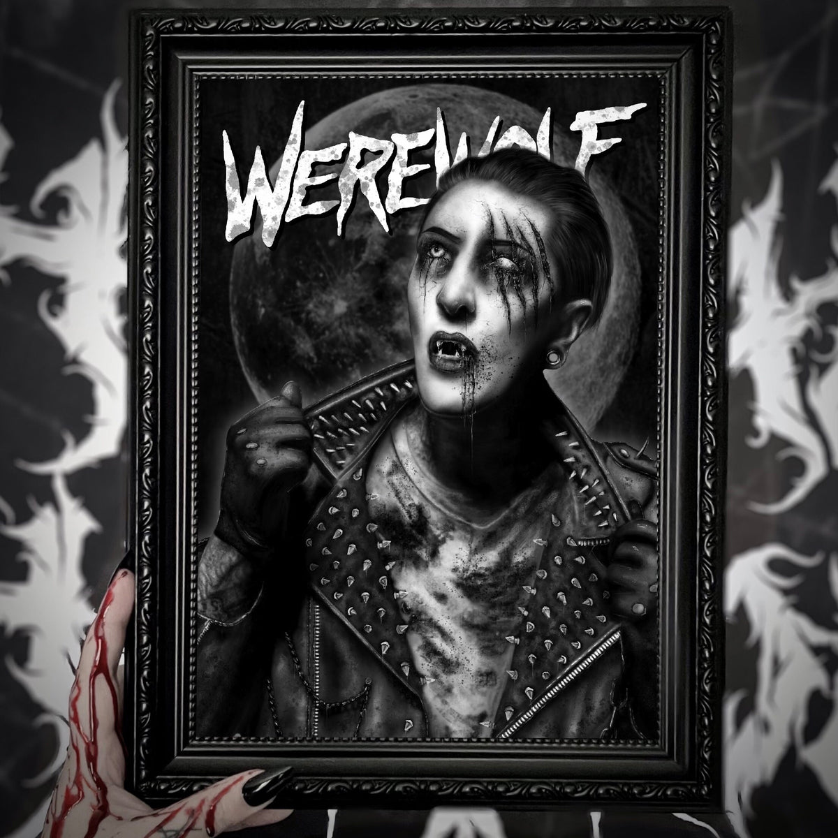Chris Warewolf Chris Motionless 'Werewolf' Limited Edition Print – EternalHorrorArt