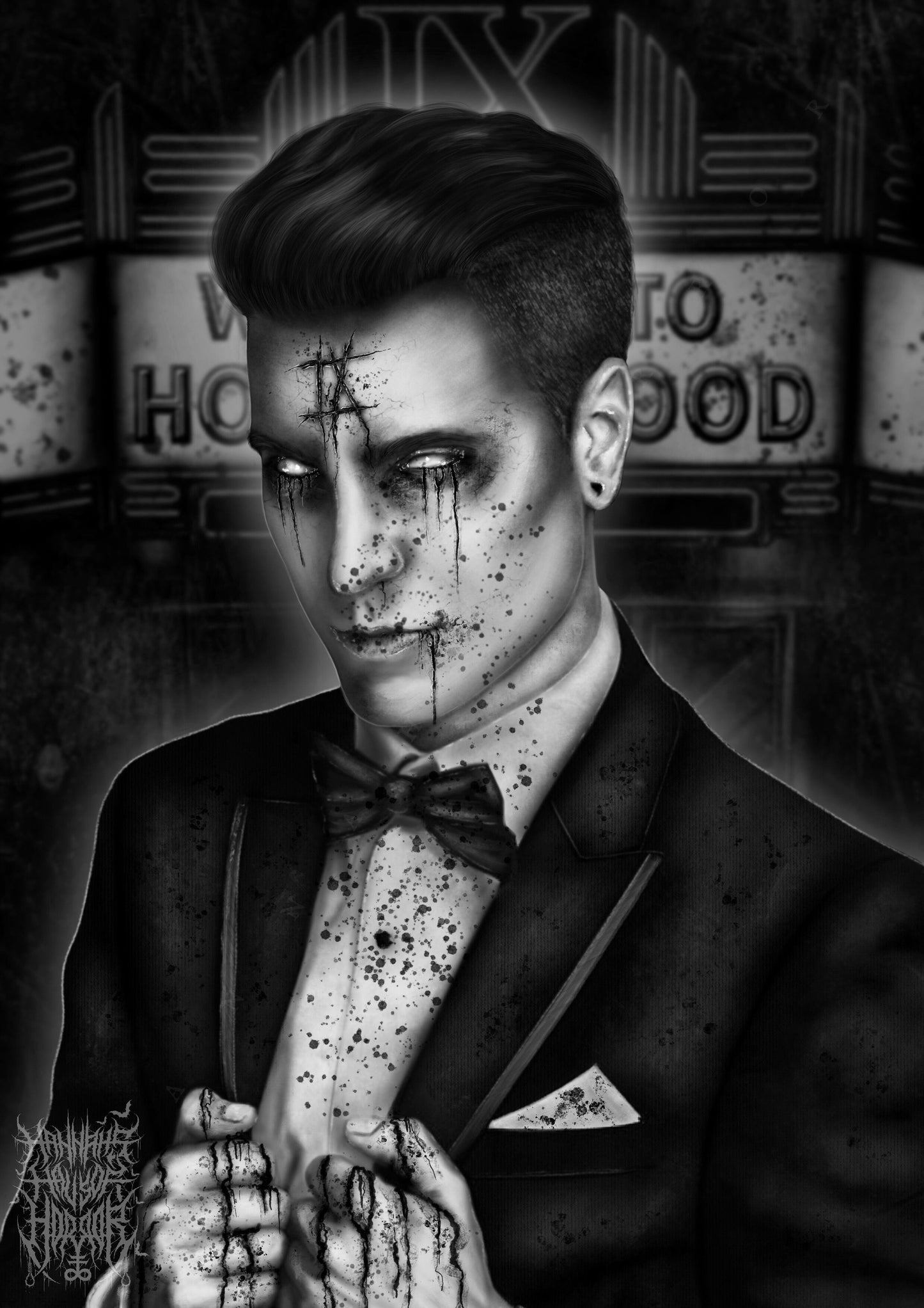 Spencer Charnas Welcome To Horrorwood Art Print