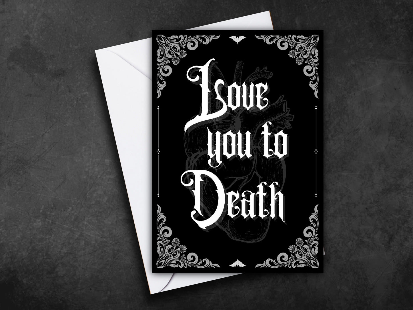 Type O Negative Gothic Greeting Card