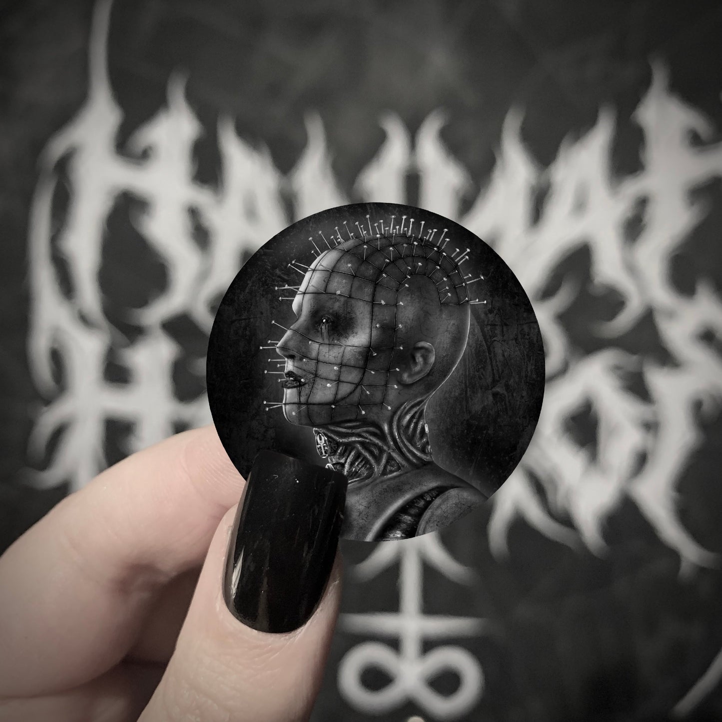 Hellpriest Hellraiser 38mm Badge