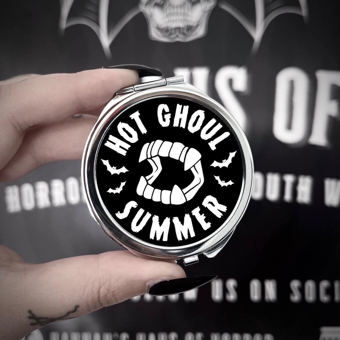 Hot Ghoul Summer Compact Mirror