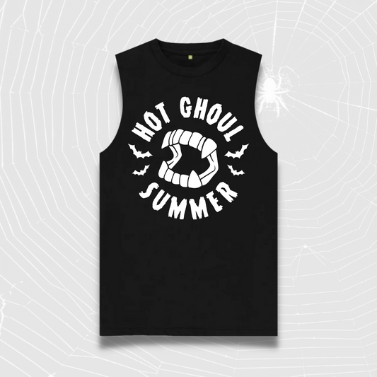 Hot Ghoul Summer Fang Logo Unisex Vest