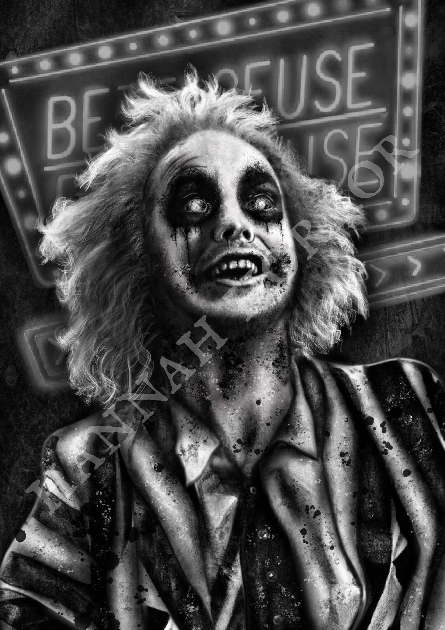 Beetlejuice! Beetlejuice! Print