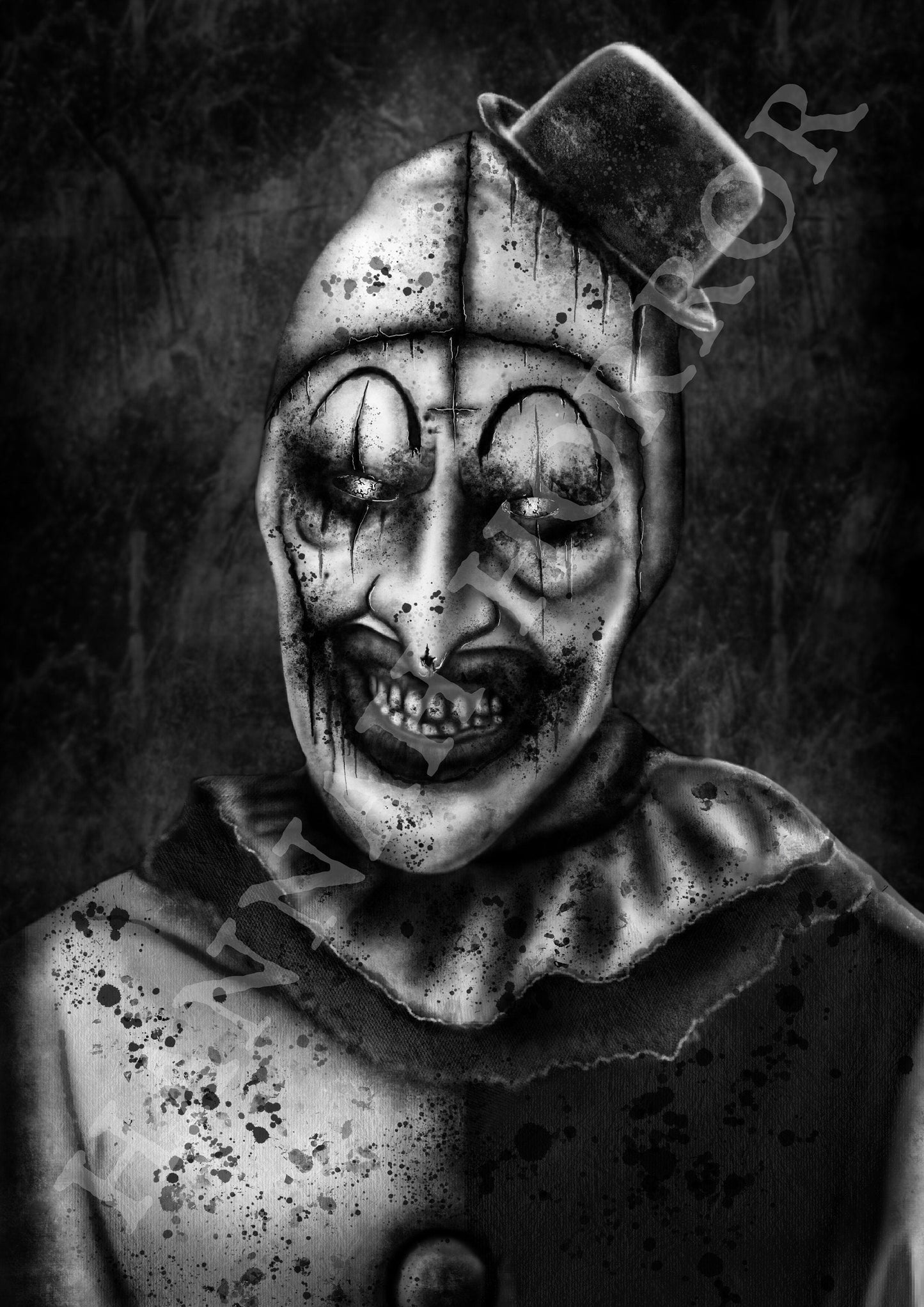 Terrifier Art the Clown Print