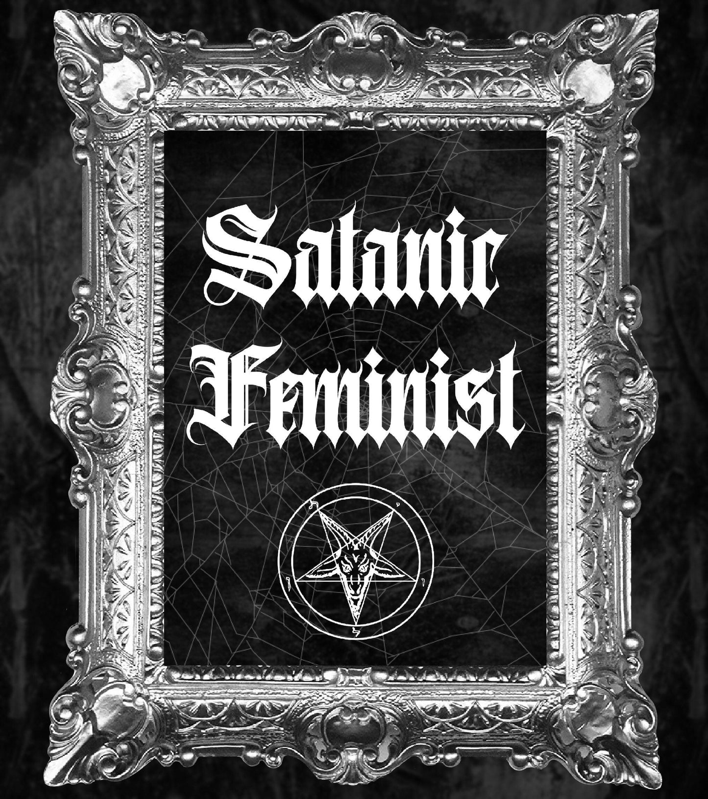 Satanic Feminist Women's Aid Charity Print