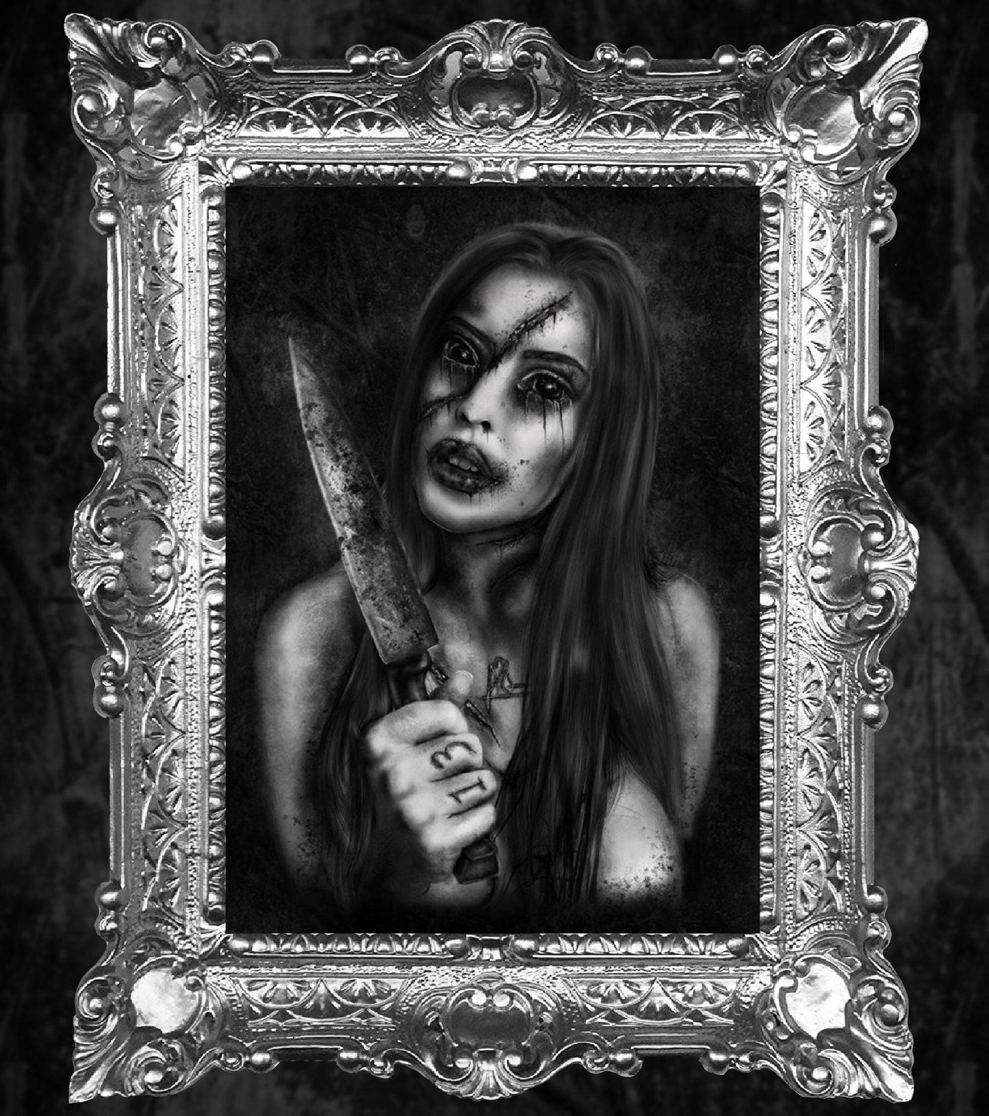 SALE The Angry Princess 13 Ghosts Print