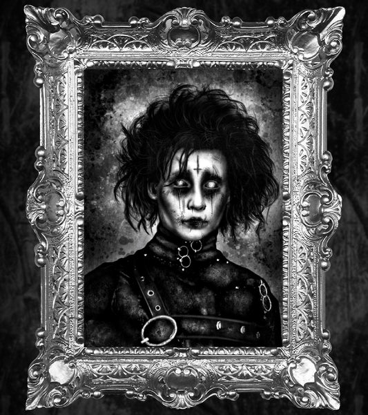 Edward Scissorhands Print