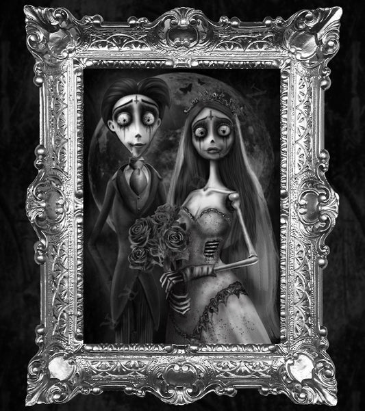 Corpse Bride Emily & Victor Print