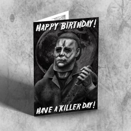 Michael Myers Birthday Card