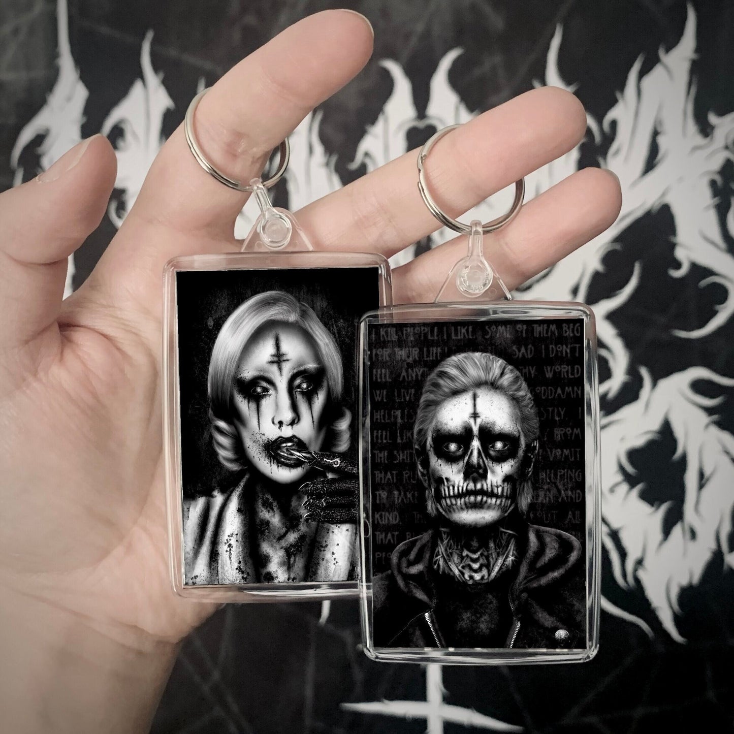 Tate Langdon & Countess AHS Keyring