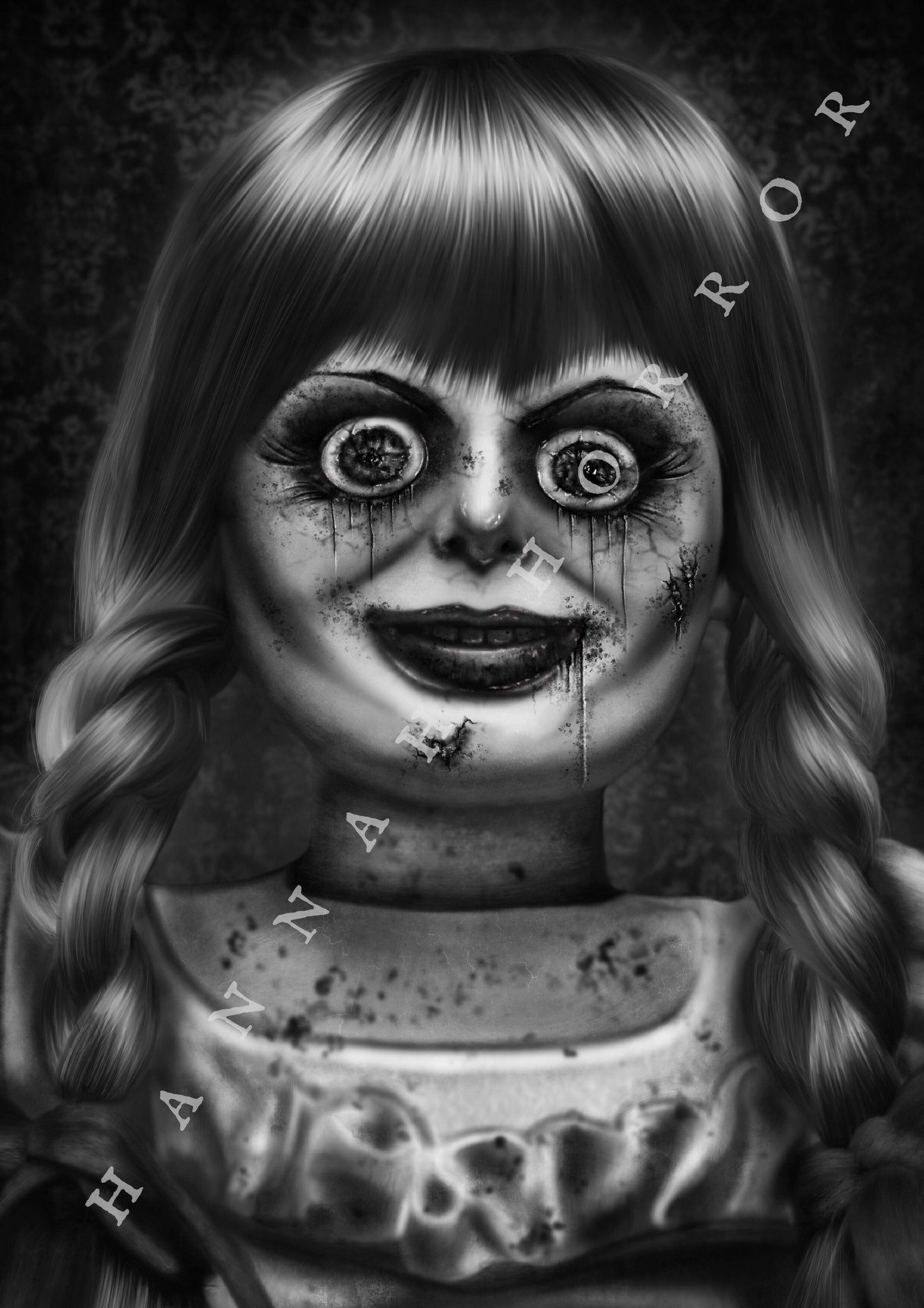 SALE Annabelle Doll Conjuring Print