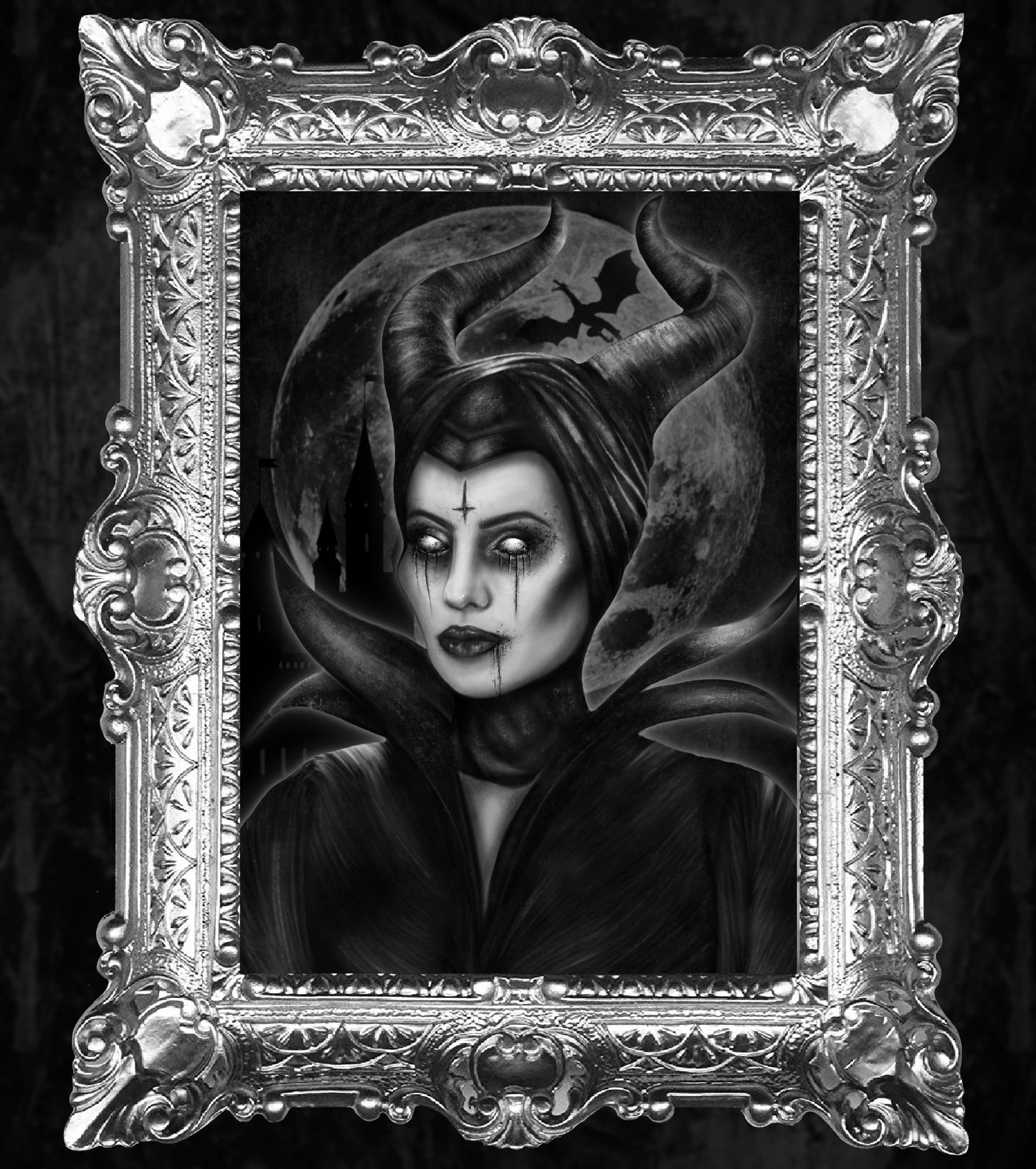 SALE Maleficent Print