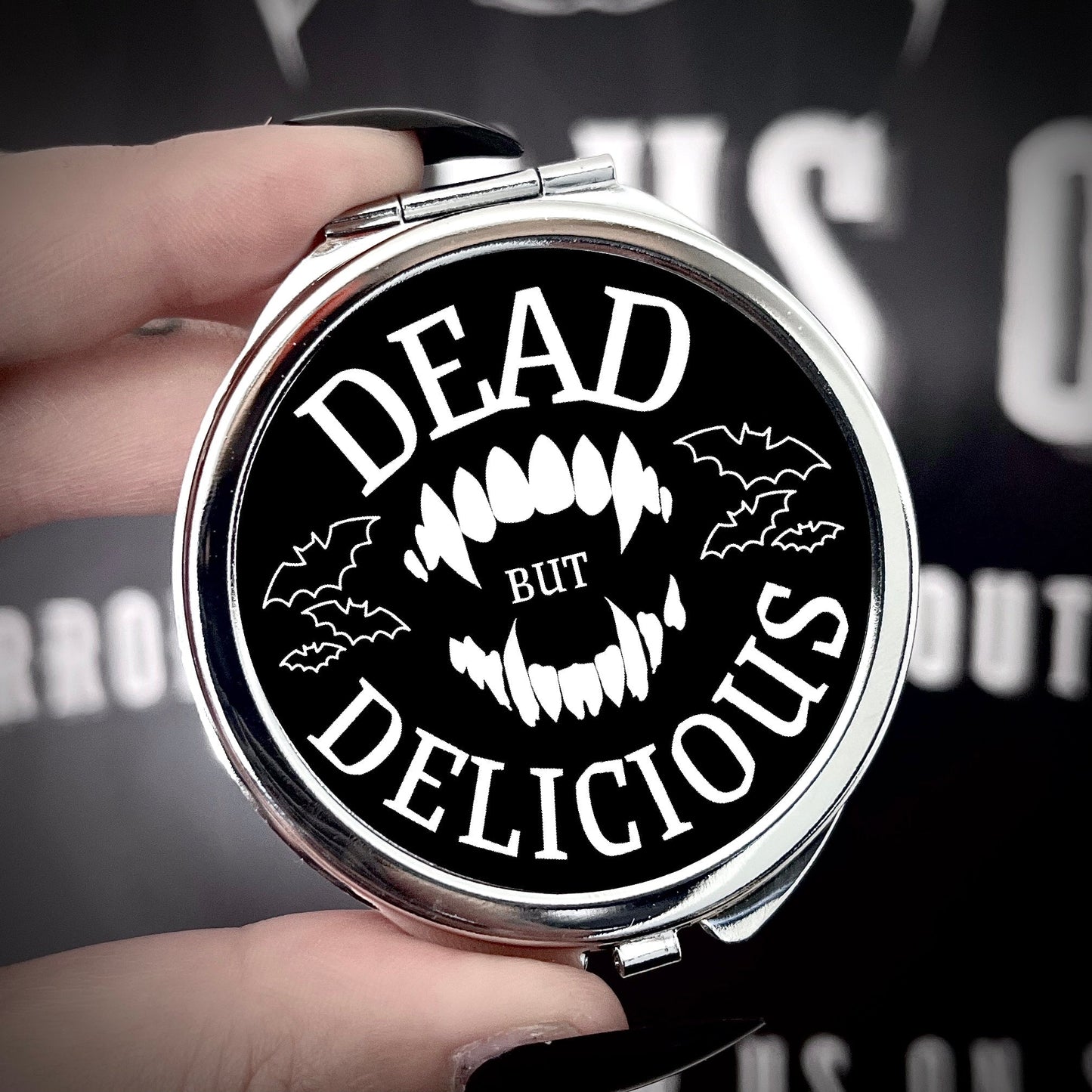 Dead But Delicious Compact Mirror