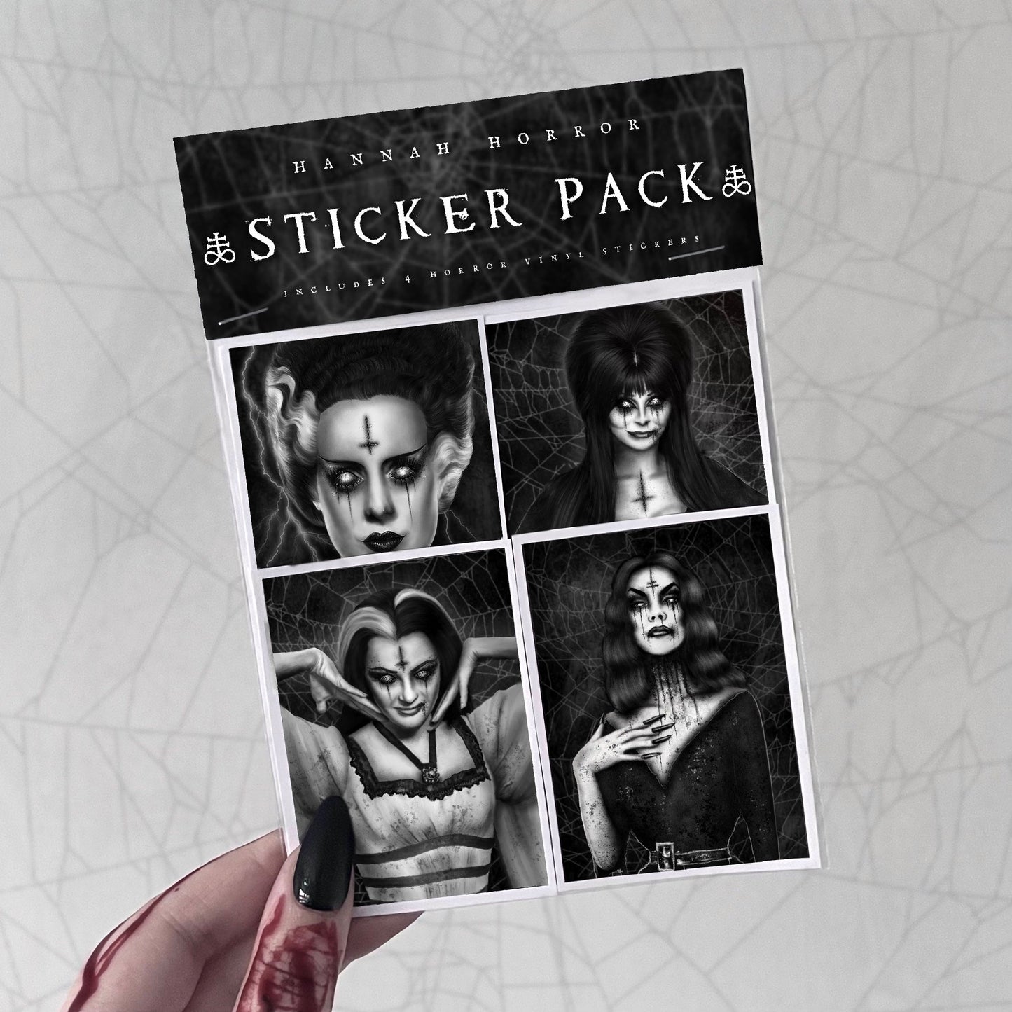 Women of Horror Sticker Pack