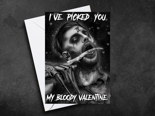 Spencer Charnas Ice Nine Kills Greeting Card